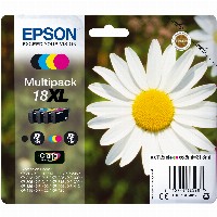 Epson Tinte 3LB 18XL ink cartridge black and tri-colour high capacity 31.3ml 1-pack blister without alarm