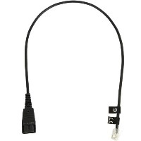 Jabra Anschlusskabel QD auf RJ10 glatt 0.5m