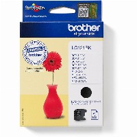 Brother Tinte LC-121BK Schwarz bis zu 300 Seiten nach ISO/IEC 24711