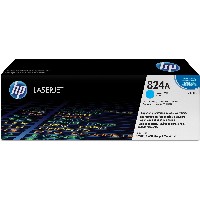HP 824A original Colour LaserJet Toner cartridge CB381A cyan standard capacity 21.000 pages 1-pack