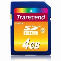 CARD 4GB Transcend Ultimate SDHC 10MB/s