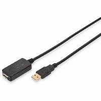 Digitus USB 2.0 (ST-BU) 5m Verlängerungskabel Schwarz