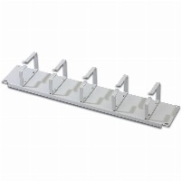 DIGITUS Rangierpanel 2HE 5x Ringe 85x60mm Grau