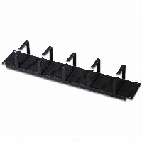 DIGITUS Rangierpanel 2HE 5x Ringe 85x60mm schwarz