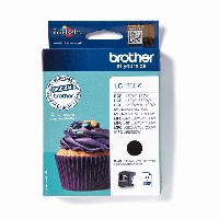 Brother Tinte LC-123BK Schwarz bis zu 600 Seiten nach ISO/IEC 24711