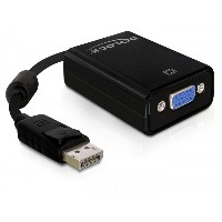 DeLock DisplayPort 1.2 > VGA (ST-BU) Adapter Schwarz