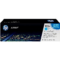 HP 125A original Colour LaserJet Toner cartridge CB541A cyan standard capacity 1.400 pages 1-pack