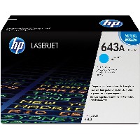 HP 643A original Colour LaserJet Toner cartridge Q5951A cyan standard capacity 10.000 pages 1-pack