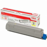 OKI Toner 43487709 Gelb bis zu 6.000 Seiten