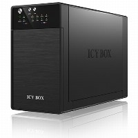 RAID System. 2x SATA 3.5″ zu 1x USB 3.0 + 1x eSATA. RAID 0/1/JBOD/SINGLE ICY BOX