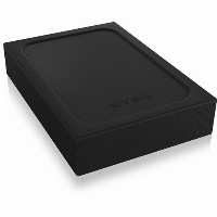 2.5 6cm 1x SATA 2.5″ (bis 15 mm BH) zu 1x USB 3.0 Host. Schreibschutz Funktion. Aluminium + Siliconschutzhülle. ICY BOX
