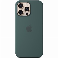 APPLE iPhone 16 Pro Max Silicone Case with MagSafe - Lake Green