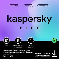 Kaspersky Plus – 10 Device, 1 Month - Subscription (ABO) – ESD-DownloadESD