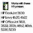 HP 302 2-pack Black/Tri-colour Original Ink Cartridges ink cartridge